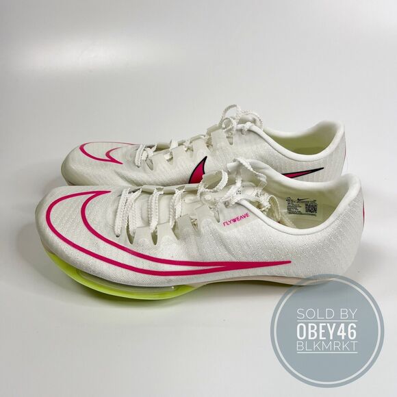 Nike Air Zoom Maxfly Track & Field Sprinting Spikes DH5359-100 8.5M 10W - Picture 1 of 7